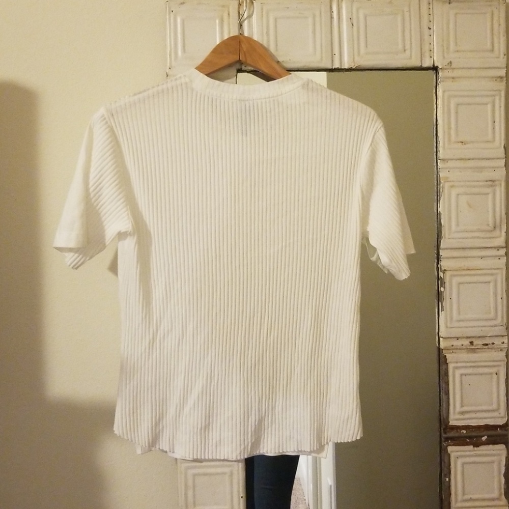 NWT White Topshop Tee